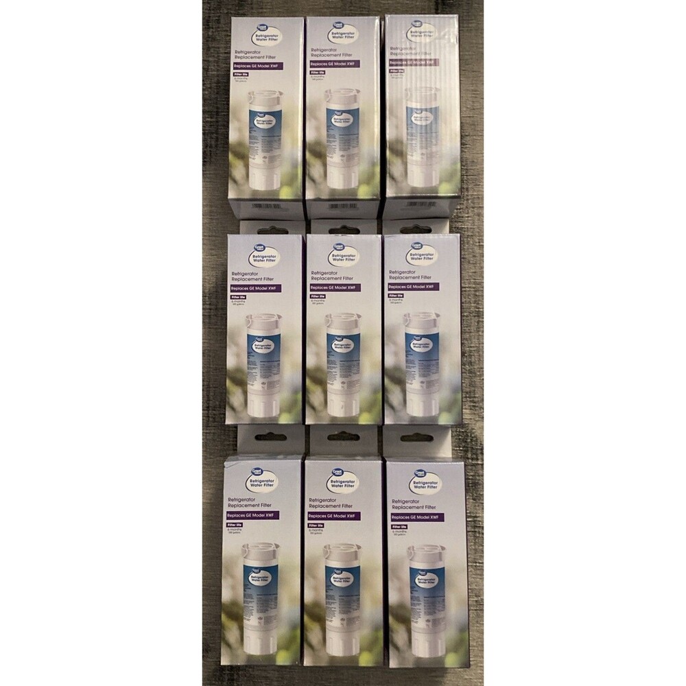 (9) Great Value Refrigerator Water Filter Replacement Replaces GE XWF Lot NEW